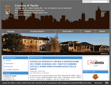 Tablet Screenshot of comune.paullo.mi.it